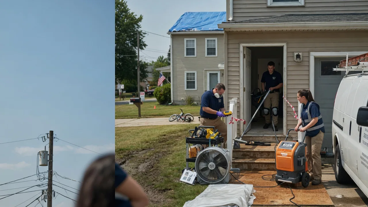 Water Damage Repair in Olive Hill, KY near me